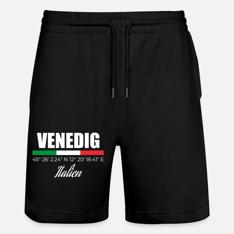 Venise - Short de jogging bio TRAINER Stanley/Stella unisexe - noir