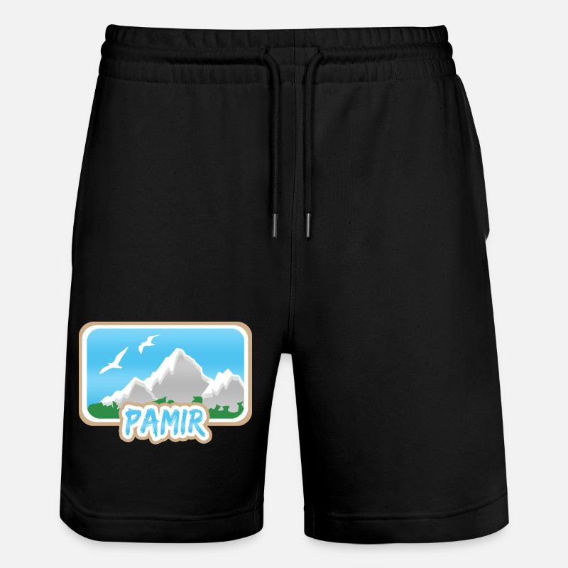 Pamir - Short de jogging bio TRAINER Stanley/Stella unisexe - noir