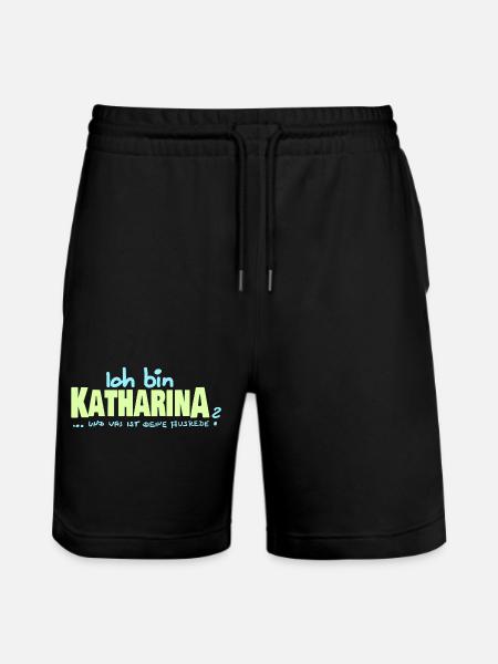 Katharina Katharina - Stanley/Stella Trainer Unisex Organic Jogging Shorts - black