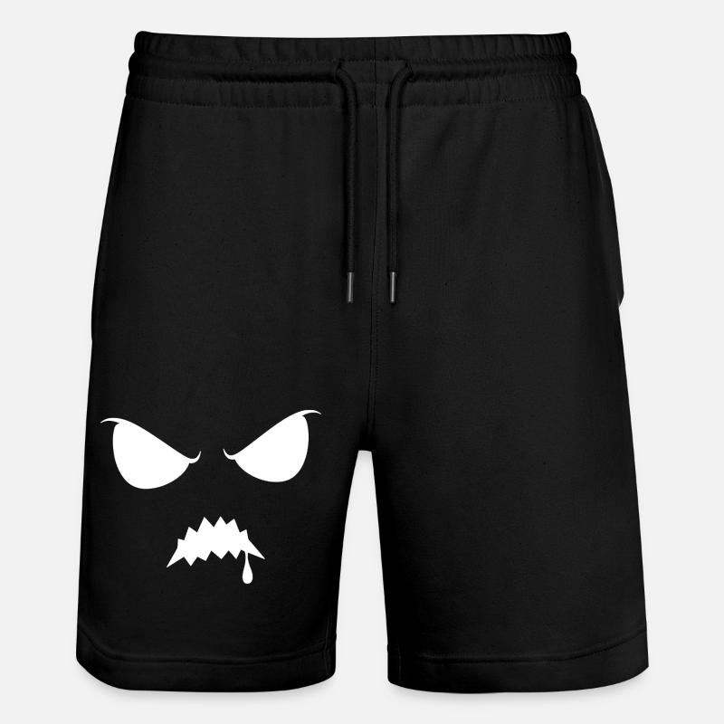 Effrayant Halloween Silhouette Ombre Sinistre - Short de jogging bio TRAINER Stanley/Stella unisexe - noir
