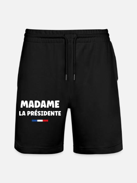 Présidente - Short de jogging bio TRAINER Stanley/Stella unisexe - noir