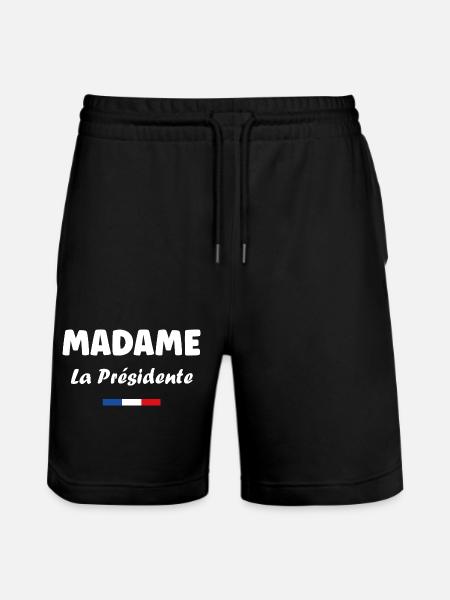 Présidente - Short de jogging bio TRAINER Stanley/Stella unisexe - noir