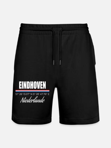 Eindhoven - Stanley/Stella Unisex Bio Joggingshorts Trainer - Schwarz