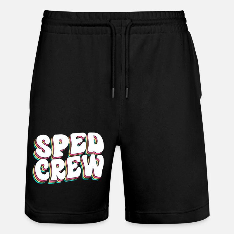 Pédagogue en éducation spécialisée - Short de jogging bio TRAINER Stanley/Stella unisexe - noir