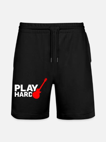 Jouez dur - Short de jogging bio TRAINER Stanley/Stella unisexe - noir