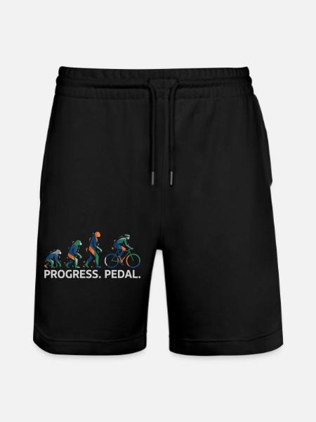 Évolution de la pédale Progress - Short de jogging bio TRAINER Stanley/Stella unisexe - noir