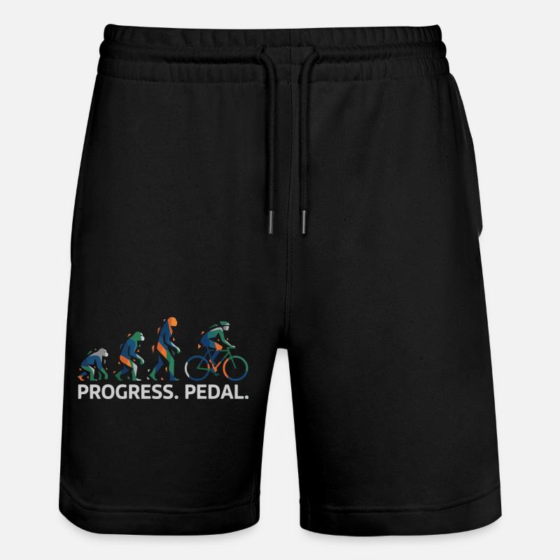 Évolution de la pédale Progress - Short de jogging bio TRAINER Stanley/Stella unisexe - noir