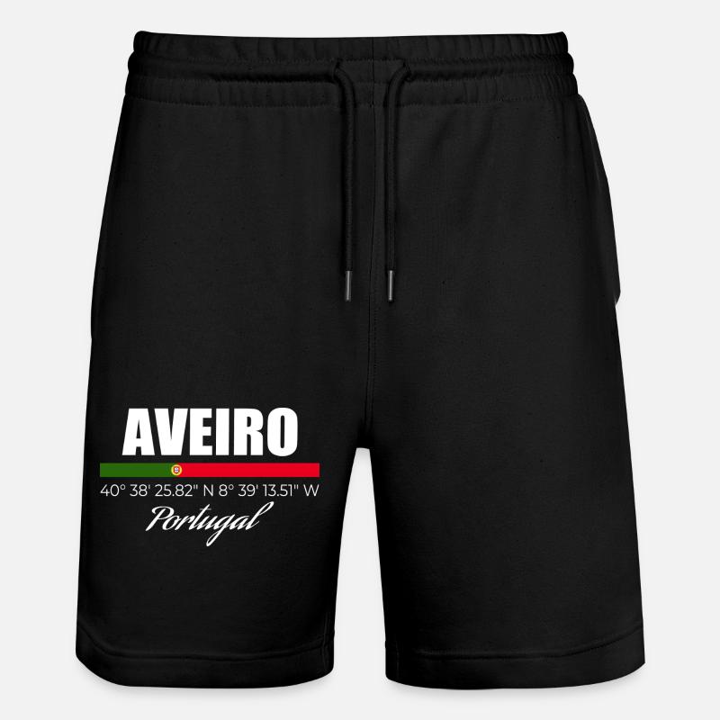Aveiro - Short de jogging bio TRAINER Stanley/Stella unisexe - noir