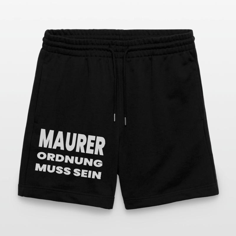 Bricklayer Stanley/Stella Trainer Unisex Organic Jogging Shorts