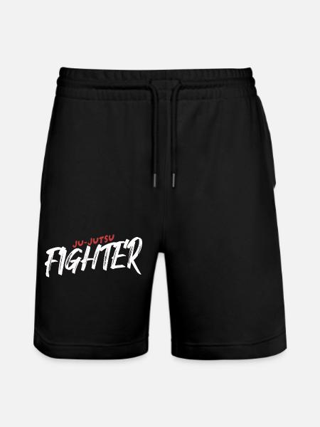 Ju-Jutsu Fighter Shirt - Stanley/Stella Unisex Bio Joggingshorts Trainer  - Schwarz