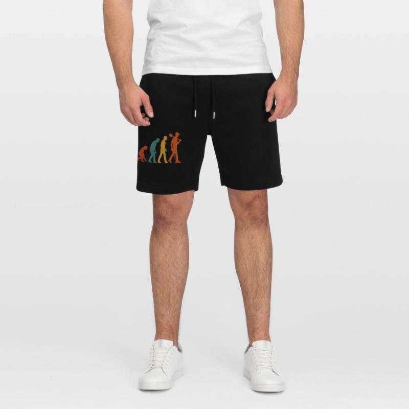 Évolution des passionnés de détection de métaux Short de jogging bio TRAINER Stanley/Stella unisexe