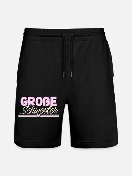 grande sœur - Short de jogging bio TRAINER Stanley/Stella unisexe - noir