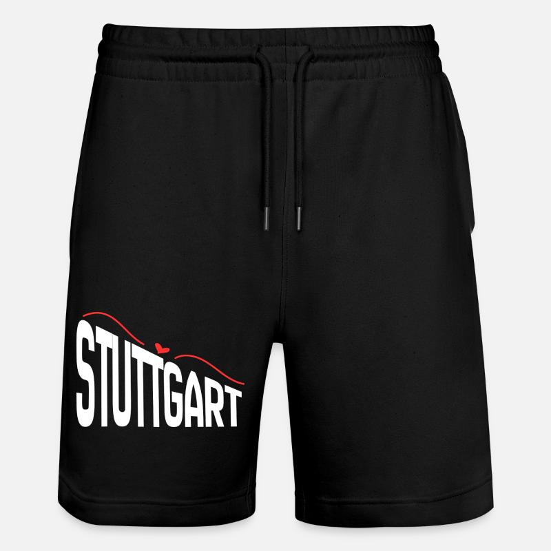 Stuttgart - Stanley/Stella Trainer Unisex Organic Jogging Shorts - black