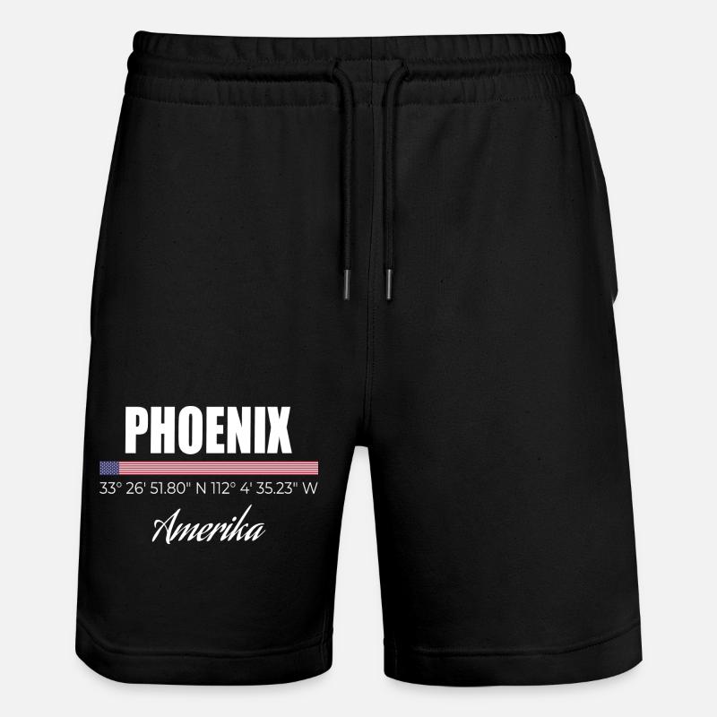 Phénix - Short de jogging bio TRAINER Stanley/Stella unisexe - noir