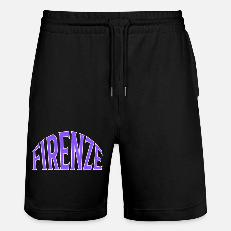 Firenze Florence - Short de jogging bio TRAINER Stanley/Stella unisexe - noir