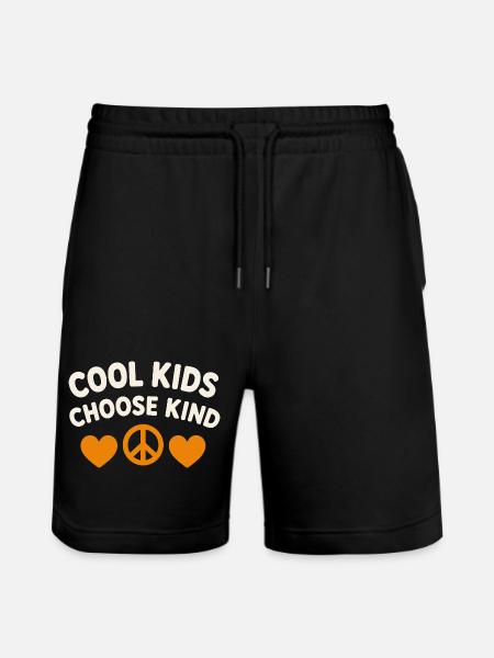 Anti-bullying friendliness, Stand up - Stanley/Stella Trainer Unisex Organic Jogging Shorts - black