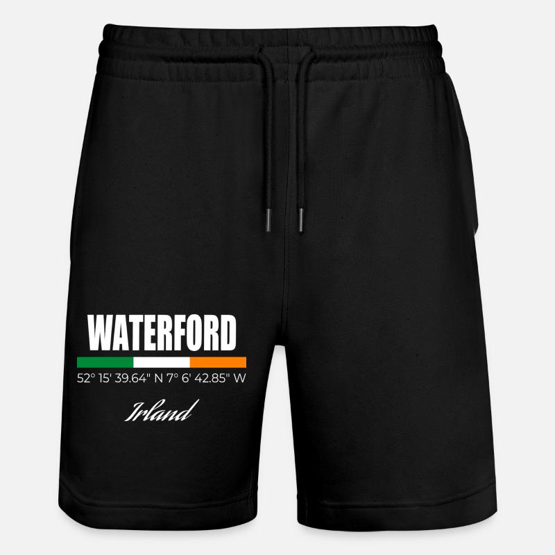 Waterford - Stanley/Stella Trainer Unisex Organic Jogging Shorts - black