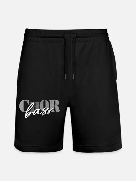 Basse de chœur - Short de jogging bio TRAINER Stanley/Stella unisexe - noir