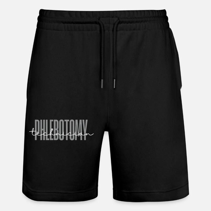 Phlebotomie-Techniker Phlebotomist Labor - Stanley/Stella Unisex Bio Joggingshorts Trainer  - Schwarz
