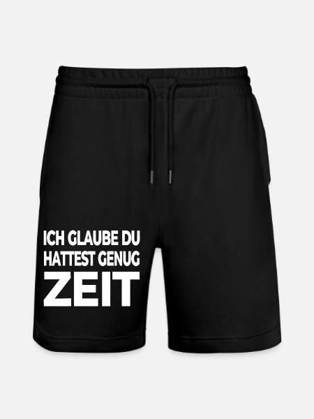 Heure - Short de jogging bio TRAINER Stanley/Stella unisexe - noir