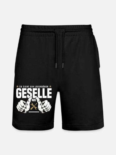Compagnon - Short de jogging bio TRAINER Stanley/Stella unisexe - noir