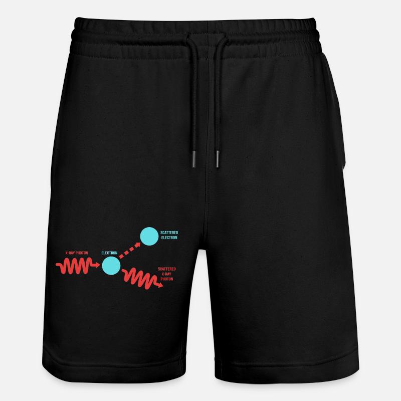 Quantenphysik Quantenmechanik Quantensprung - Stanley/Stella Unisex Bio Joggingshorts Trainer  - Schwarz