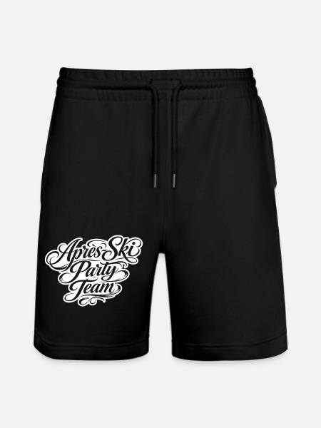 Équipe de la fête d’après-ski - Short de jogging bio TRAINER Stanley/Stella unisexe - noir