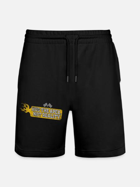 Hug the Apex Not Reality - Stanley/Stella Trainer Unisex Organic Jogging Shorts - black