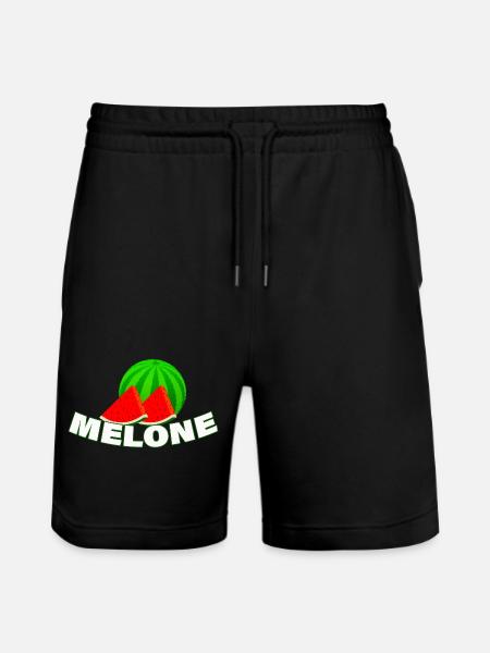 melon - Short de jogging bio TRAINER Stanley/Stella unisexe - noir