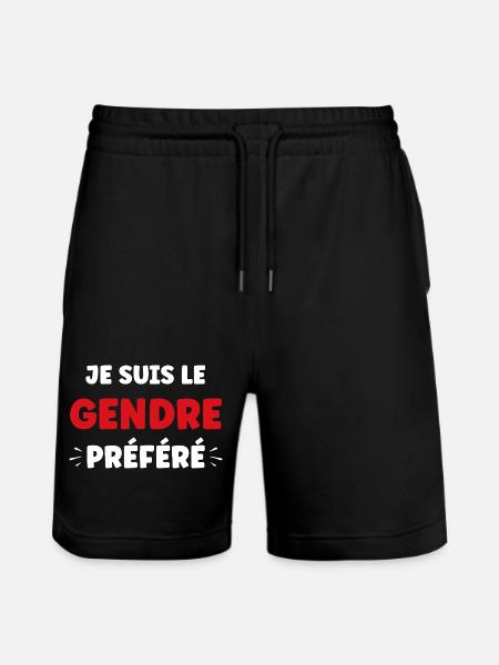 gendre - Short de jogging bio TRAINER Stanley/Stella unisexe - noir