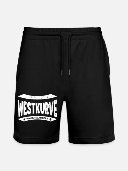 Kaiserslautern Stadium, Bag, Socks, Mug - Stanley/Stella Trainer Unisex Organic Jogging Shorts - black