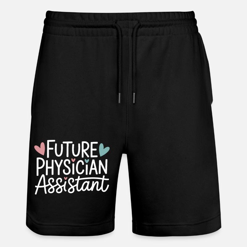 Futur assistant médical - Short de jogging bio TRAINER Stanley/Stella unisexe - noir