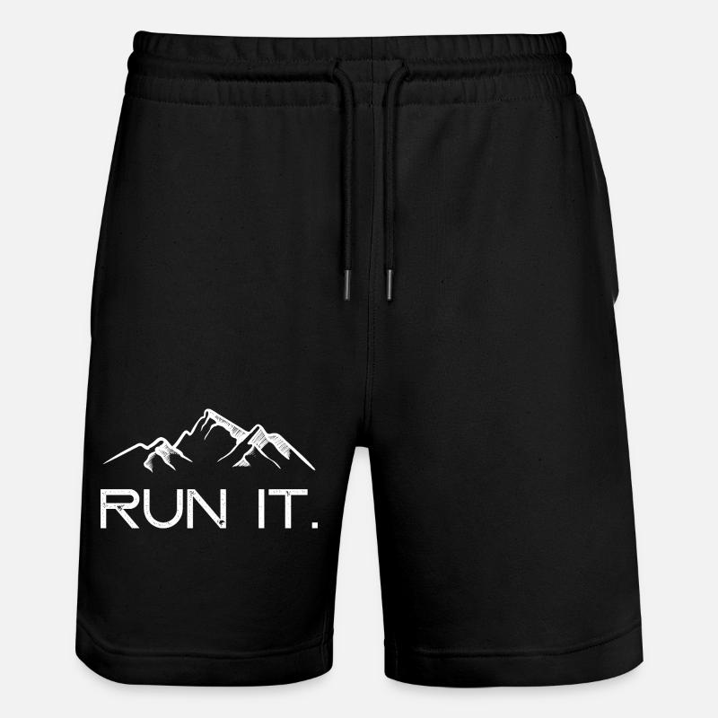 Ultra Running - Cours ! - Short de jogging bio TRAINER Stanley/Stella unisexe - noir