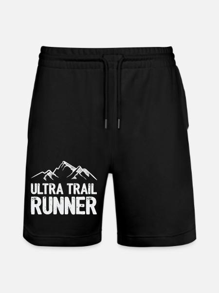 Ultra Trail Runner - Stanley/Stella Trainer Unisex Organic Jogging Shorts - black