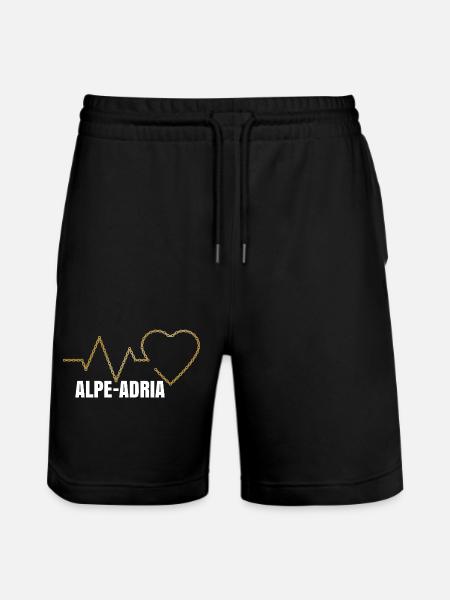 Cycling holidays Alpe Adria - Stanley/Stella Trainer Unisex Organic Jogging Shorts - black
