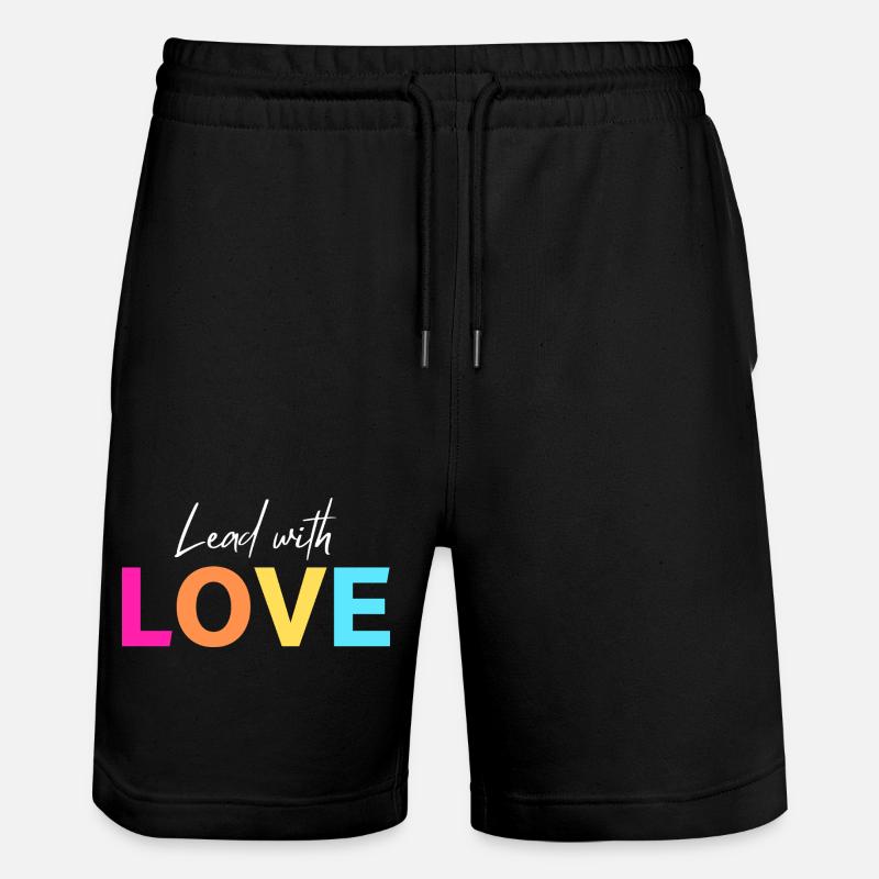 Commencez avec AMOUR - Short de jogging bio TRAINER Stanley/Stella unisexe - noir
