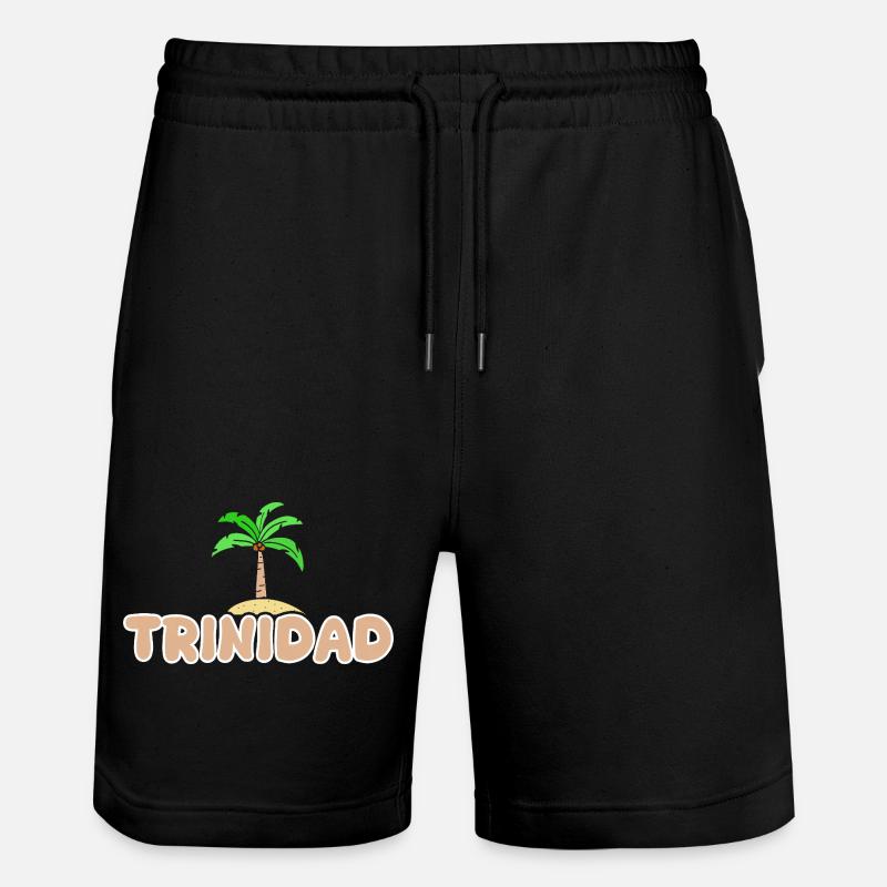 Trinidad Trinidad - Short de jogging bio TRAINER Stanley/Stella unisexe - noir