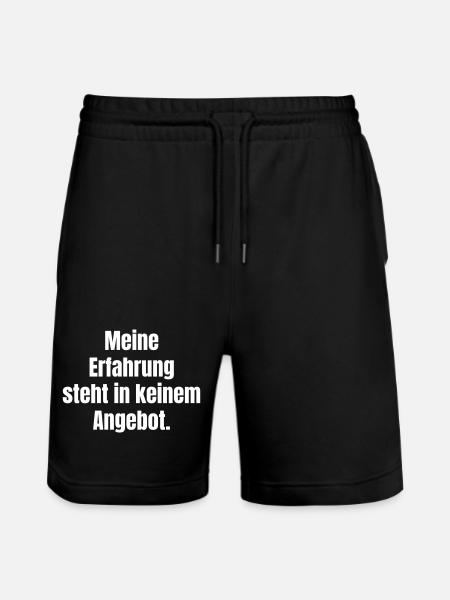 Mon expérience ne concerne aucune offre - Short de jogging bio TRAINER Stanley/Stella unisexe - noir