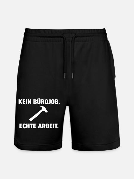 Artisan Shirt – Real Work - Stanley/Stella Trainer Unisex Organic Jogging Shorts - black