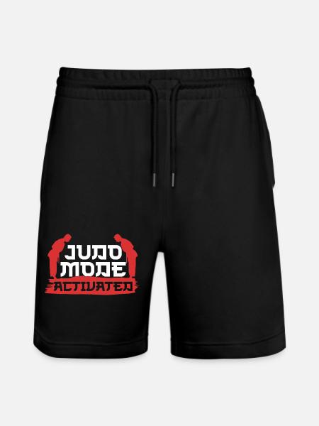 Judo Kampfsport - Stanley/Stella Unisex Bio Joggingshorts Trainer - Schwarz