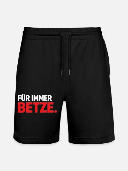 Forever Betze – Kaiserslautern Statement Shirt - Stanley/Stella Trainer Unisex Organic Jogging Shorts - black