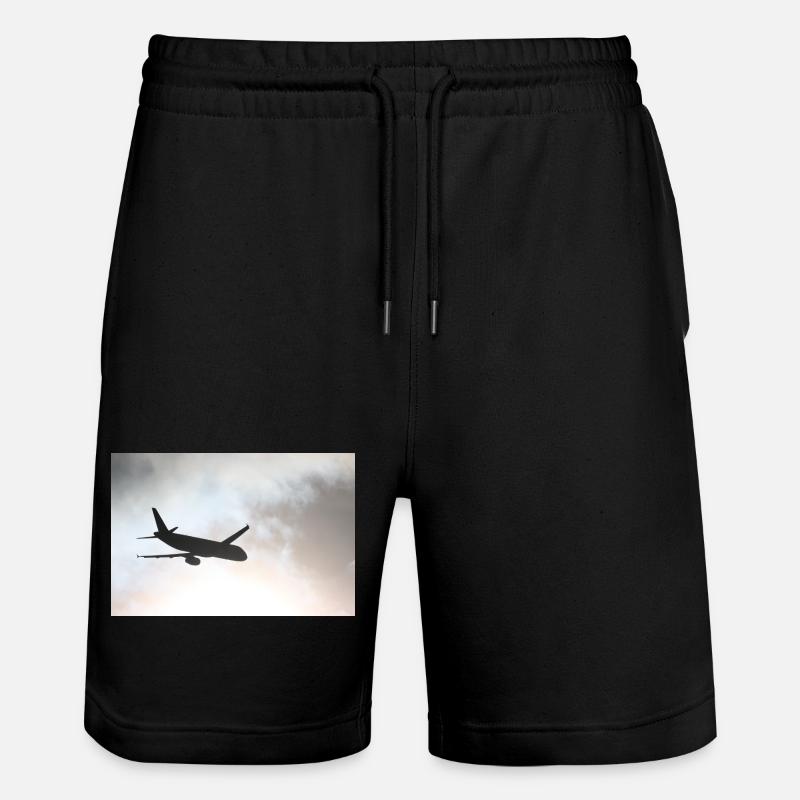 Le Fantôme dans le Ciel - Short de jogging bio TRAINER Stanley/Stella unisexe - noir