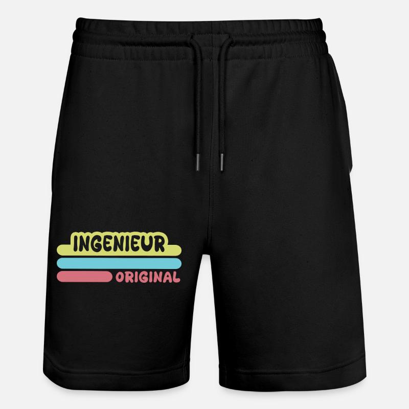 Ingénieur - Short de jogging bio TRAINER Stanley/Stella unisexe - noir