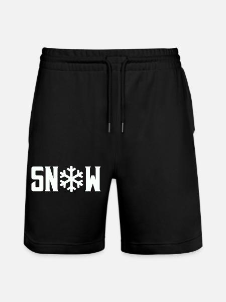 Neige - Short de jogging bio TRAINER Stanley/Stella unisexe - noir