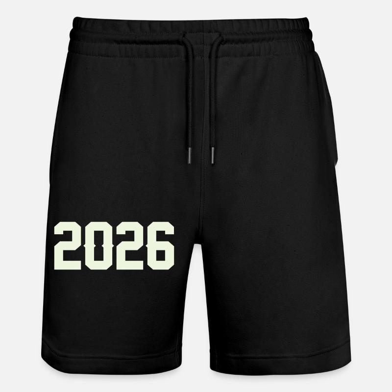 2026 - Stanley/Stella Trainer Unisex Organic Jogging Shorts - black