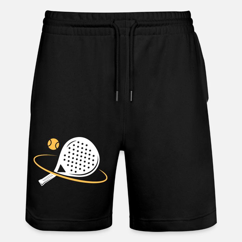 I can't I have padel - Stanley/Stella Trainer Unisex Organic Jogging Shorts - black