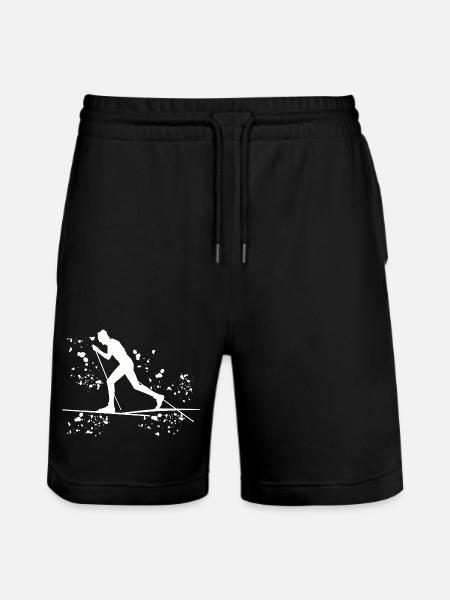 Ski de fond Ski de fond - Short de jogging bio TRAINER Stanley/Stella unisexe - noir