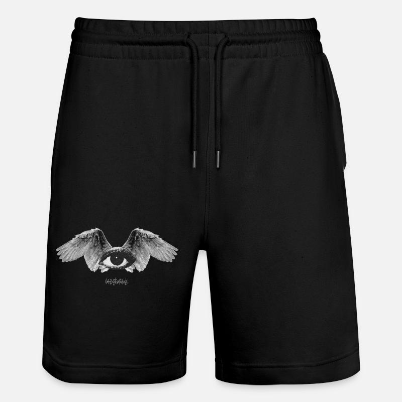 N’ayez pas peur - Short de jogging bio TRAINER Stanley/Stella unisexe - noir