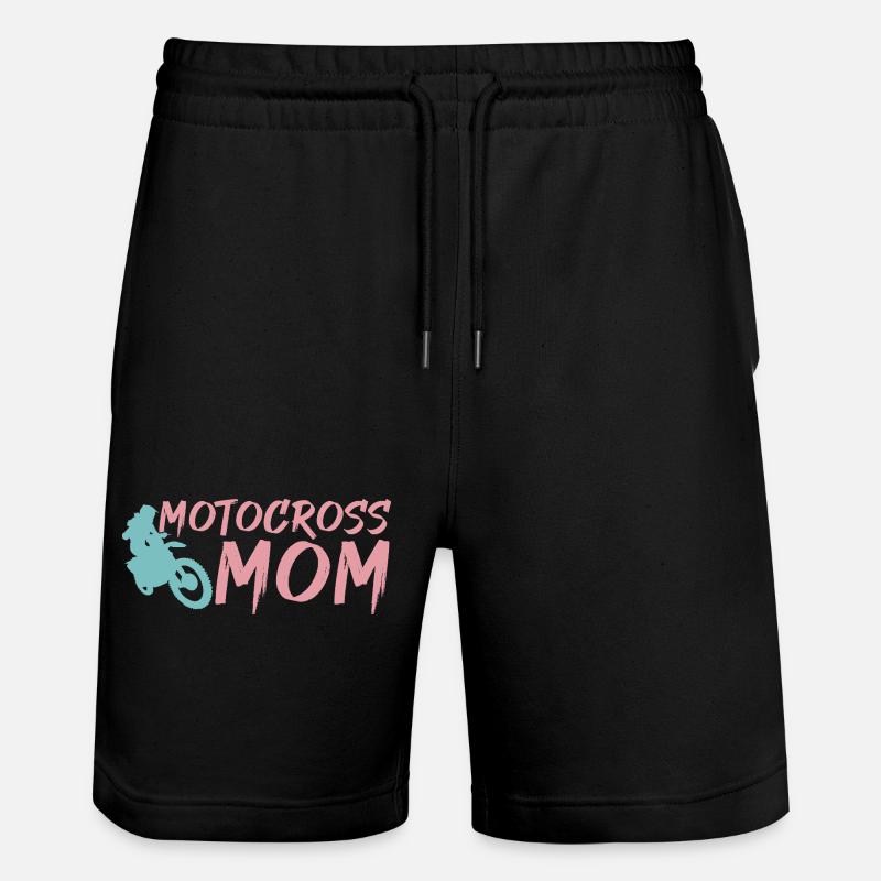 Maman de motocross - Short de jogging bio TRAINER Stanley/Stella unisexe - noir
