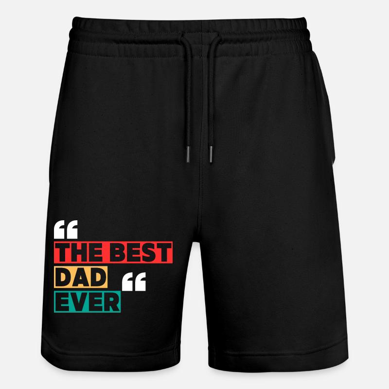 Le Meilleur Papa  - Short de jogging bio TRAINER Stanley/Stella unisexe - noir